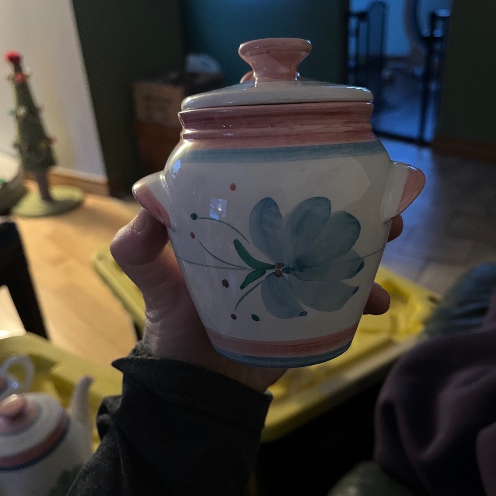 1960s China - Sugar Jar - Villaflor
